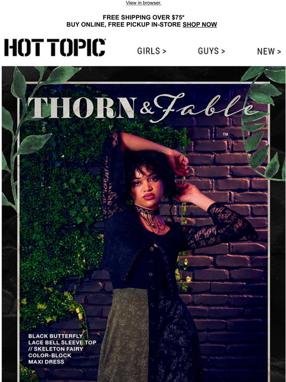 Hot Topic: Fairycore + Grunge = our latest fashion obsession 😍 | Milled