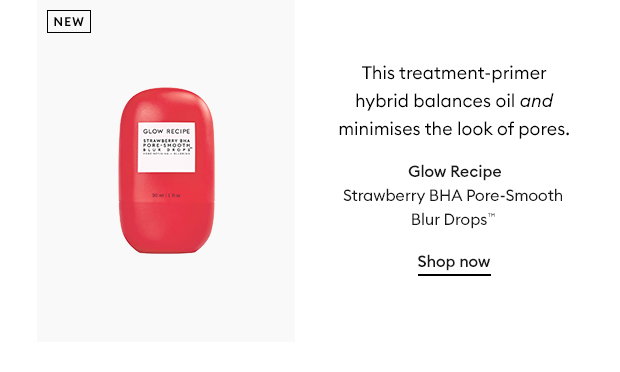 Glow Recipe Strawberry BHA Pore-Smooth Blur Drops