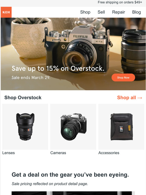 Our Overstock sale starts today!