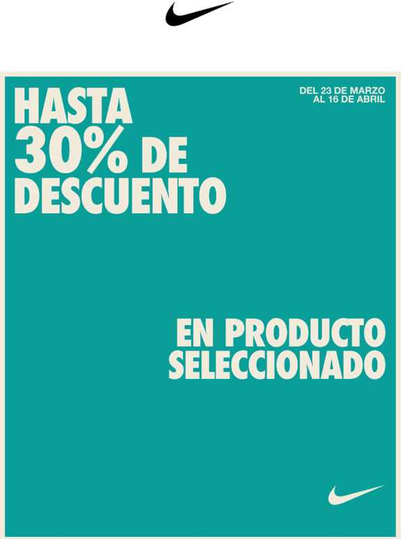 Hasta 30% de descuento