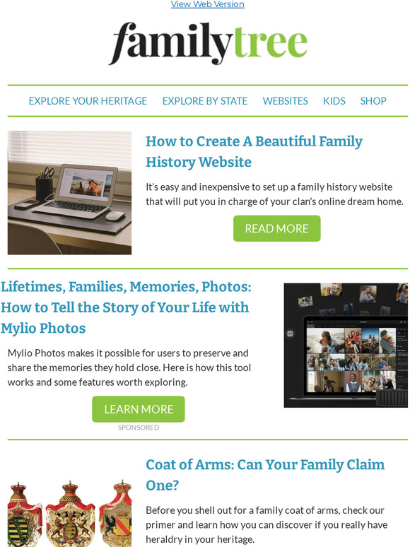 Family Tree Magazine How to Set Up Your Own Genealogy site Milled