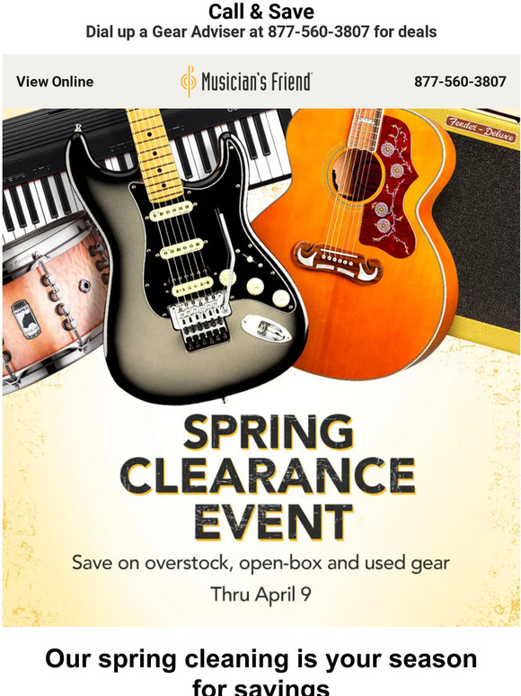 Don’t miss these spring clearance deals