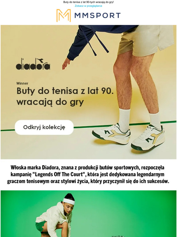 👟Buty do tenisa z lat 90-tych wracają do gry!🎾