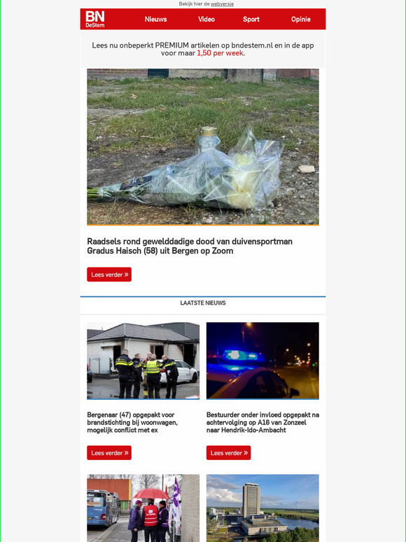 Raadsels rond gewelddadige dood van duivensportman uit Bergen op Zoom