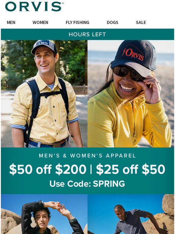 Orvis Email Newsletters: Shop Sales, Discounts, and Coupon Codes