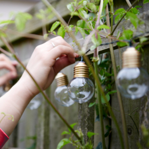 Adding garden lighting to fence