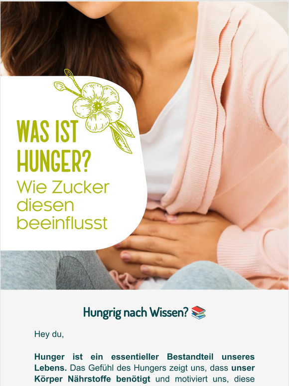 Weißt du, warum du hungrig wirst? 💡