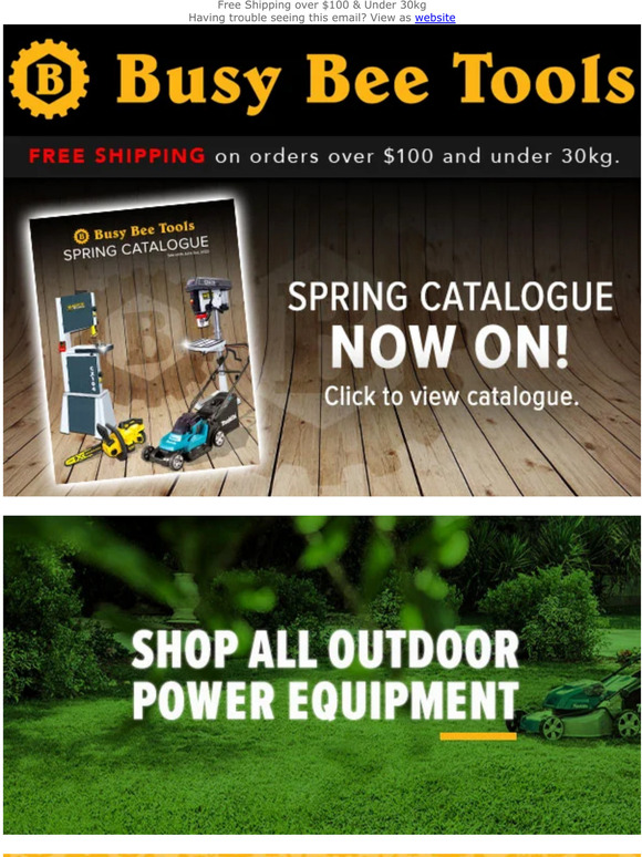 Spring Catalogue Sale now on!