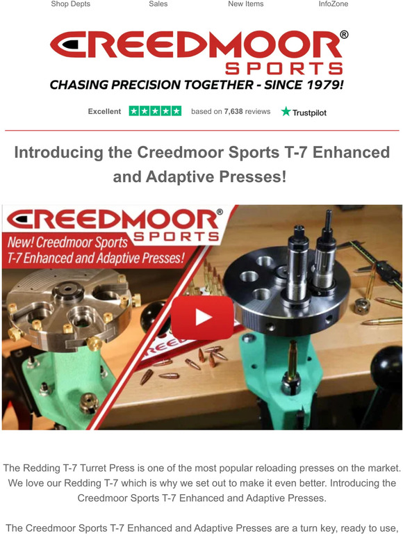 Creedmoor Sports New! The Creedmoor Sports T7 Enhanced and Adaptive