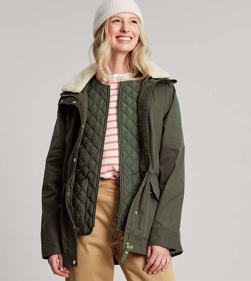 Joules 3 shop in 1 jacket