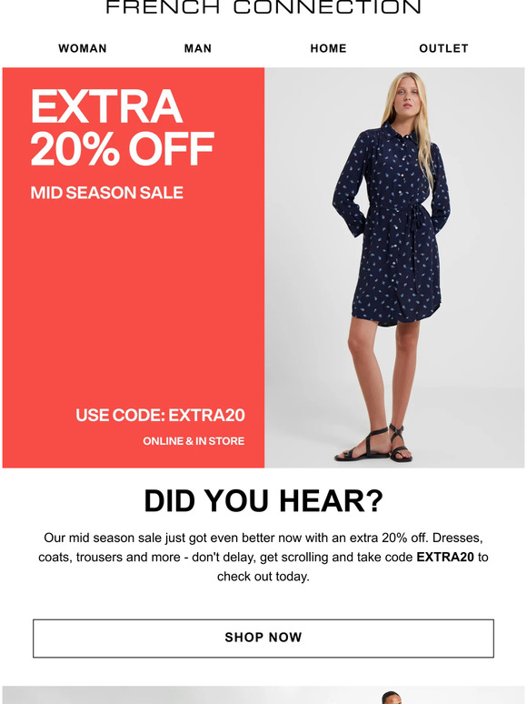 Category is... extra 20% off SALE