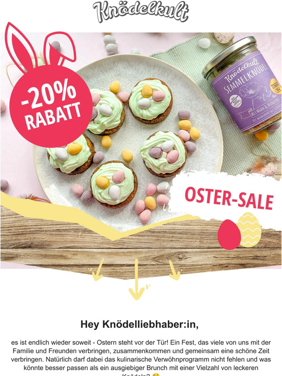🐰OSTER-SALE🐰 Spare jetzt 20% für kurze Zeit!
