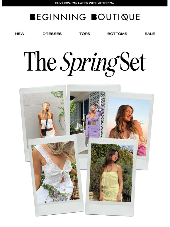 Your Must-Have Spring Sets 🌸🦋