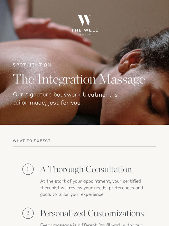 Spotlight On: The Integration Massage