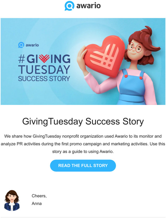 CASE STUDY: How GivingTuesday tracked their campaigns with Awario