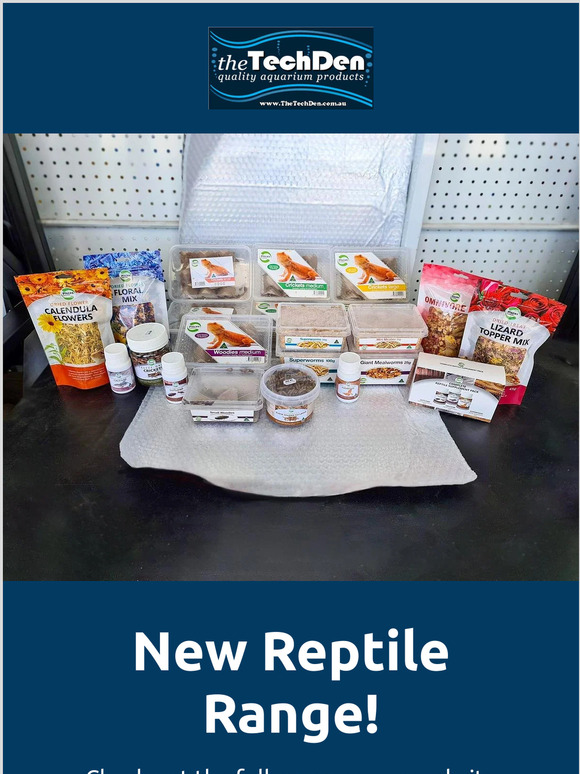 New Reptile Range and End of Month Specials!