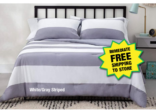 King Comforter Set - Free Shipping To Store!