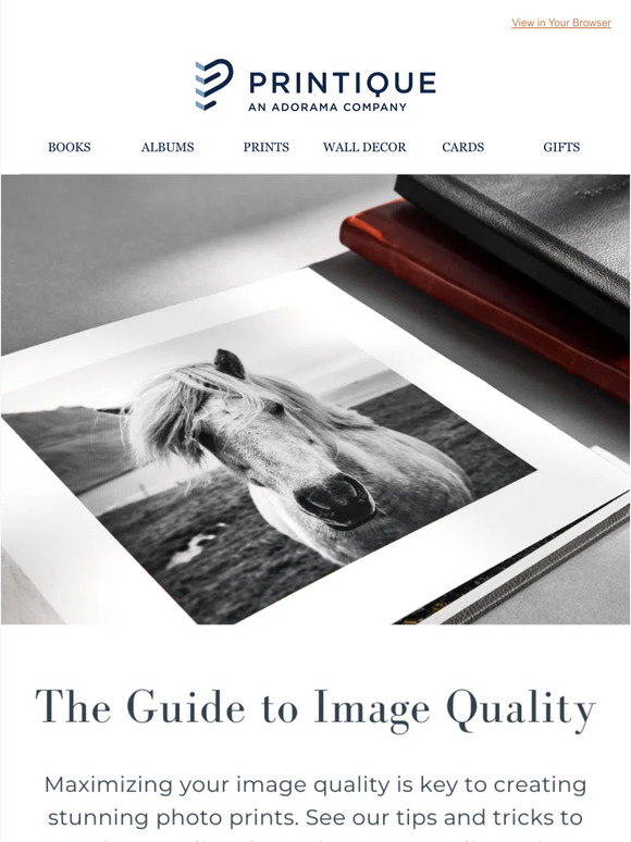 The Guide to Image Quality