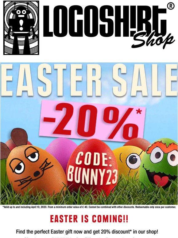 🐰 -20% EASTER SALE🐰