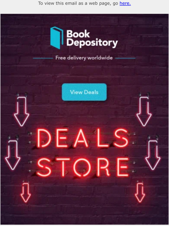 Up to 50% off Hundreds of Books