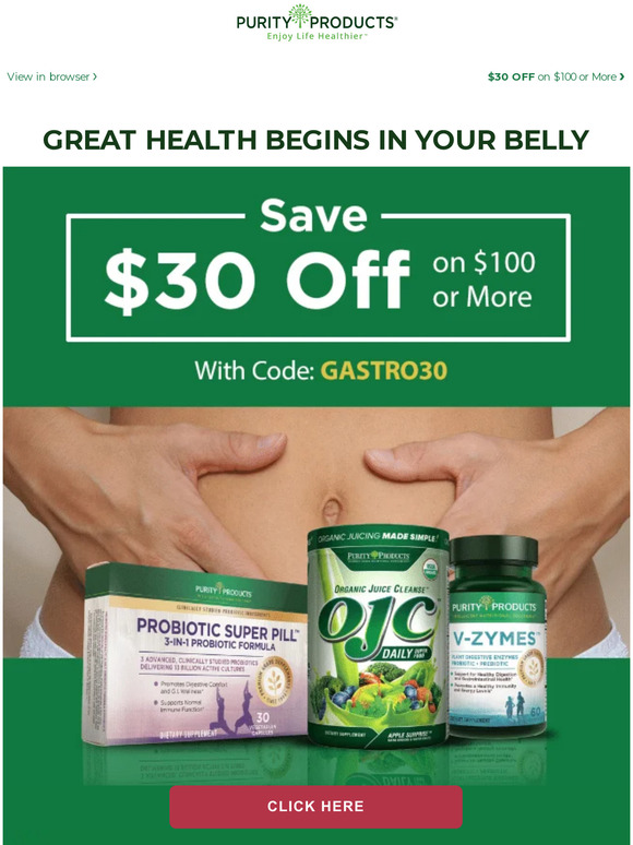 Purity Products: What is your gut telling you? | Milled