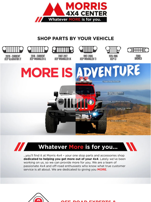 Morris 4x4 Center Get More Out Of Your 4x4 Milled