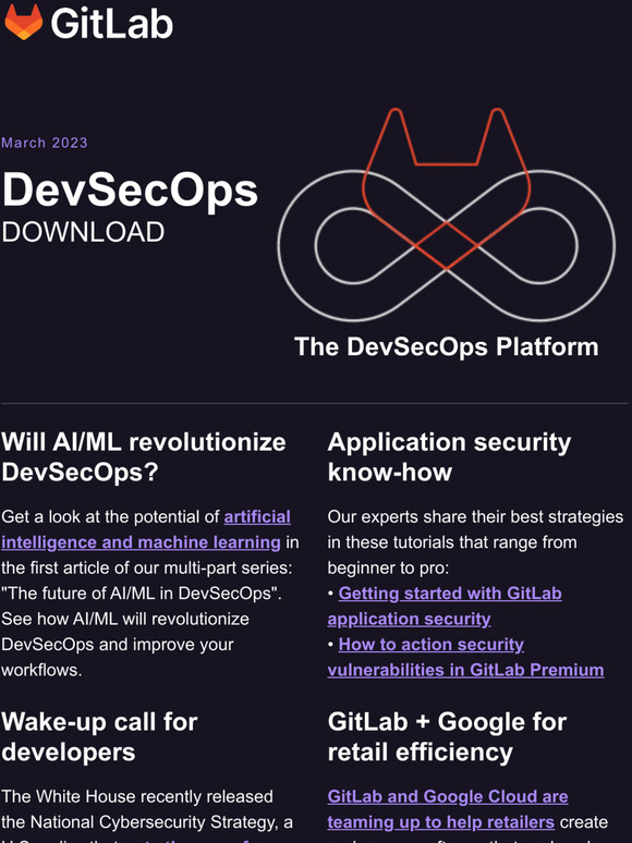 DevSecOps Download: The power of AI/ML in DevSecOps