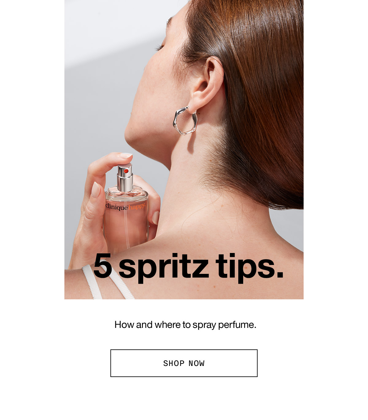 clinique.ca 5 spritz tips. Milled