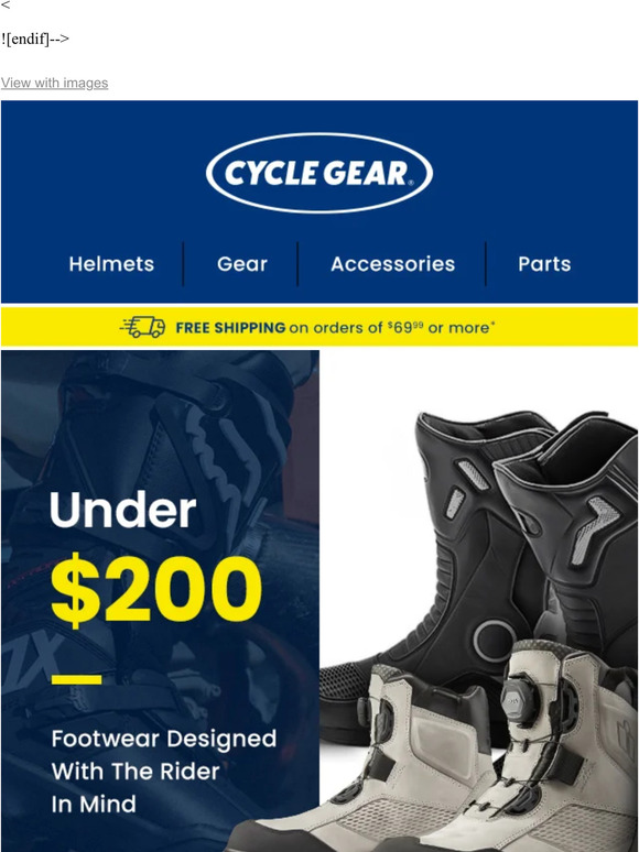 Cycle Gear Direct Get New Boots For Your Next Ride Milled