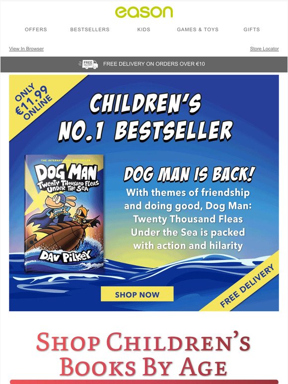 Dog Man is back with a brand new book!