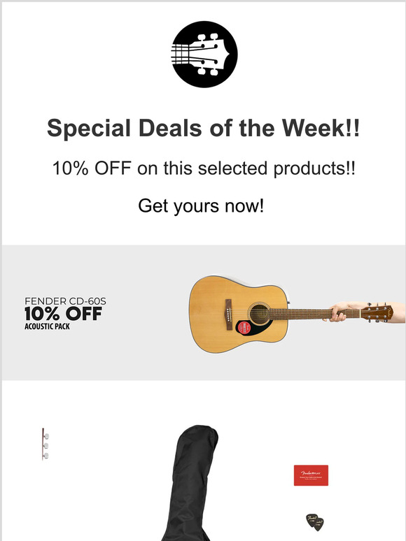 This is the Deal of the Week! 10% OFF!!