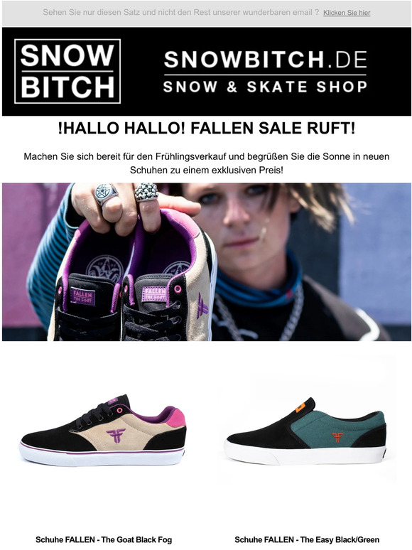 !Hallo hallo! Fallen sale ruft!