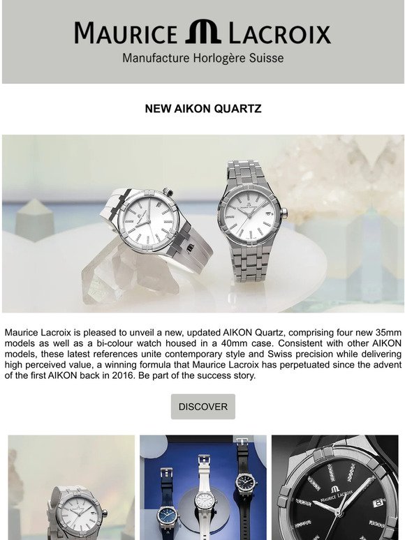 Explore the new AIKON Quartz