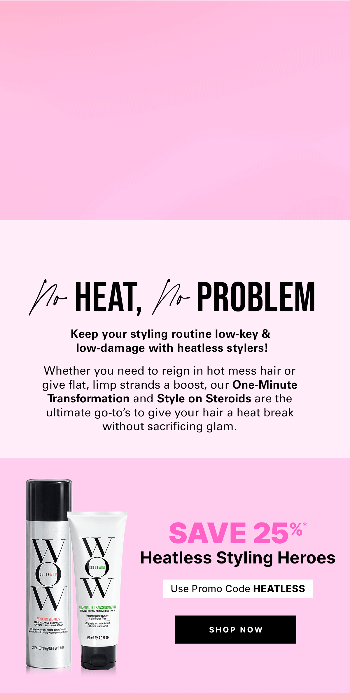 Color Wow Heatless styling FTW 🙌 Milled