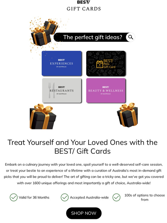 Easter gifting made easy with the BEST/ Gift Cards