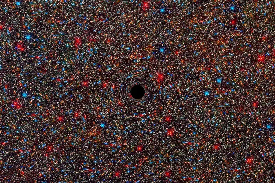 A black hole