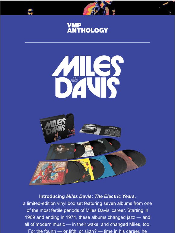 , Miles Davis: The Electric Years is here ⚡