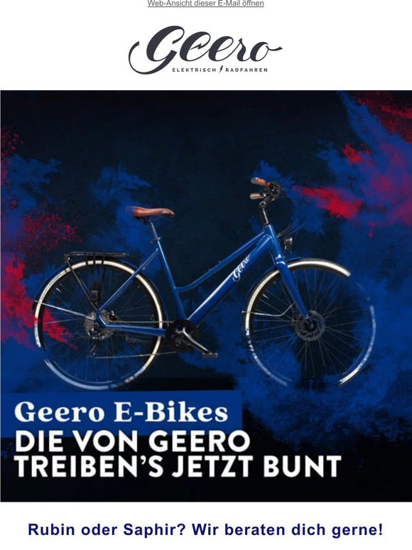 Fragen zur Geero Colour Edition? 🚲 Wir beraten dich gerne!