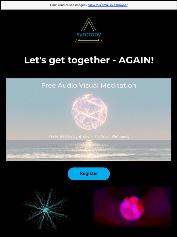 Join us for a NEW psychedelic AV relaxation and breathwork experience! 😊