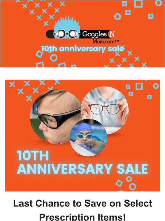 Don't Miss Out On Our 10th Anniversary Sale Ending Friday!