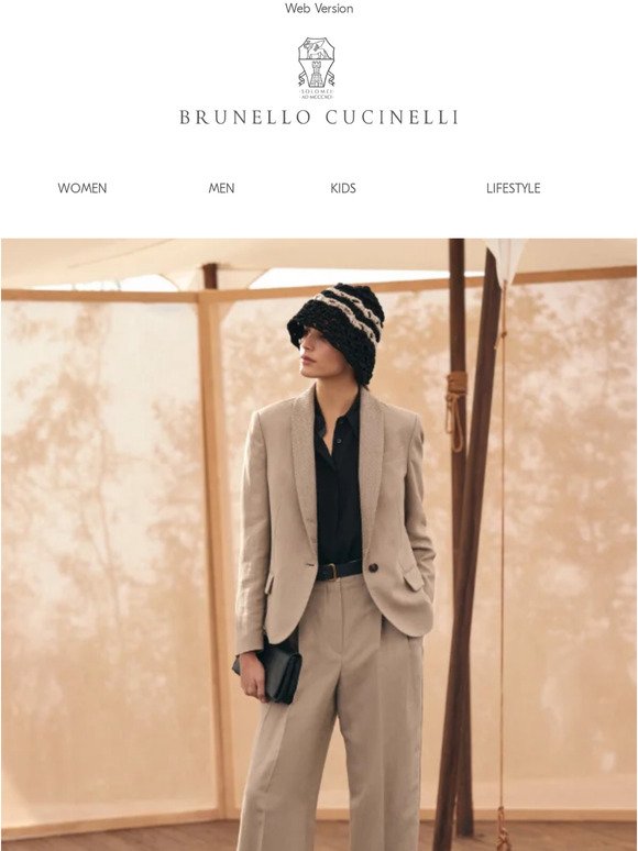 Brunello Cucinelli Spring/Summer 2023 Men's Collection: Spirited