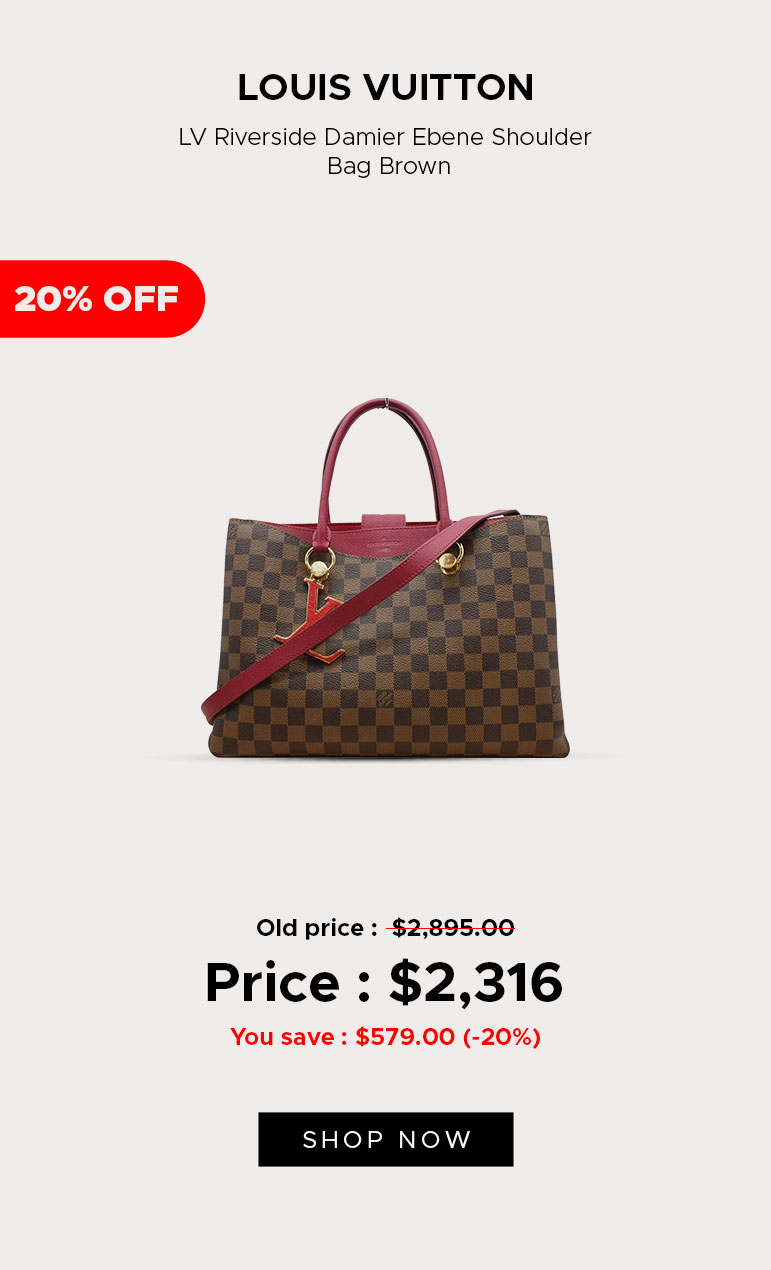 LOUIS VUITTON Kimono Monogram Calfskin Tote Bag Brown/Cerise- 20% OFF