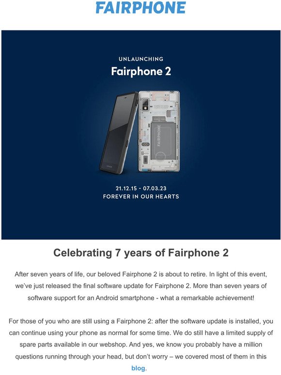 Fairphone 2: The final software update is here