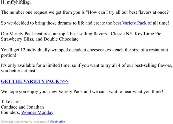 🚨 NEW IN: THE VARIETY PACK!