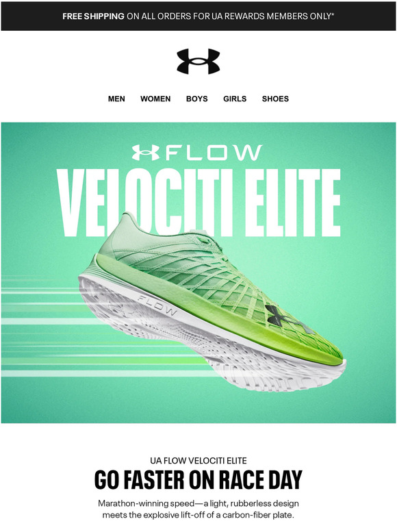 Break that tape—your race day shoes have arrived