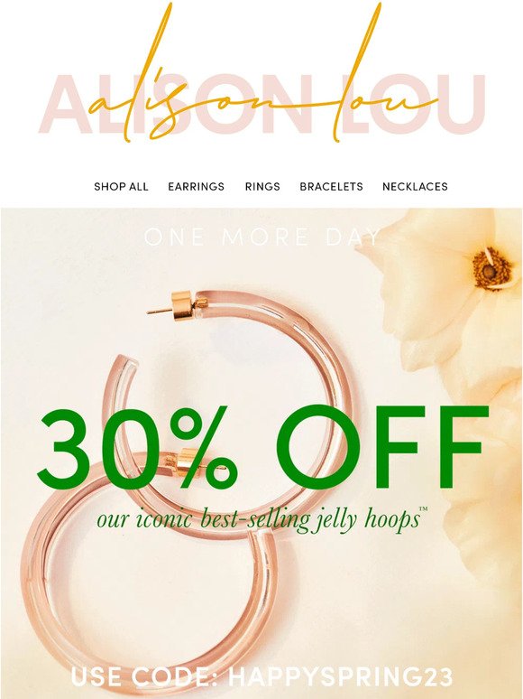 30% OFF JELLY HOOPS™