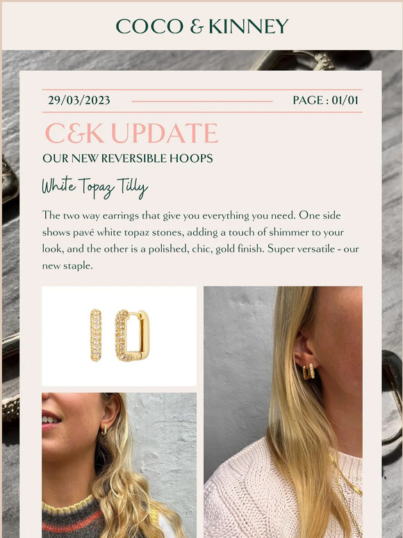 NEW IN | Reversible Tilly Hoops