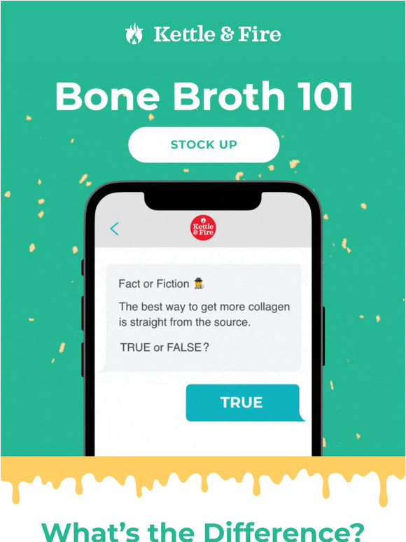 Kettle & Fire Did you get our text? 📲 Milled