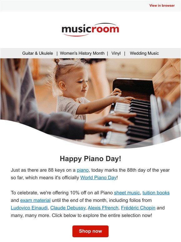 Happy Piano Day 🎹