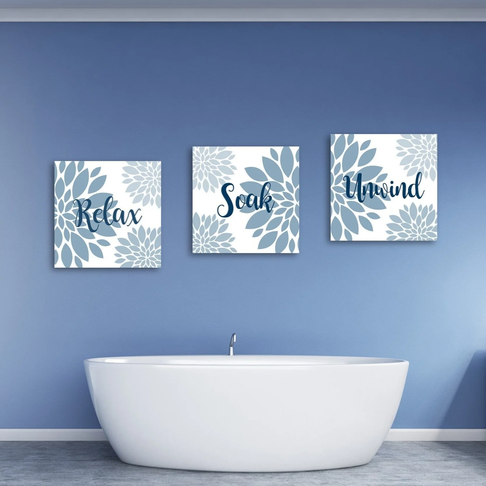 Relax Soak And Unwind Wall Art